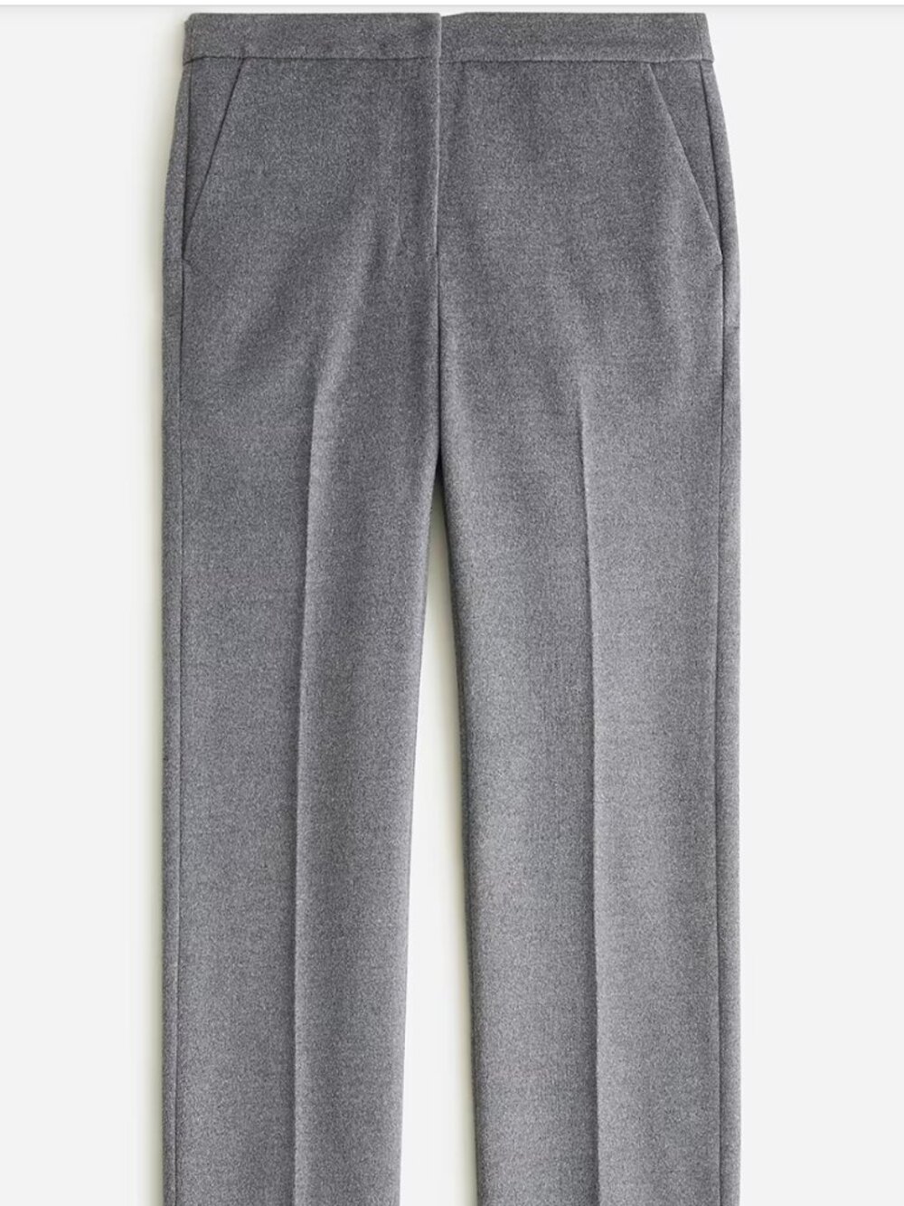 J. Crew Full-length Kate straight-leg pant in drapey flannel Size 12 NWT